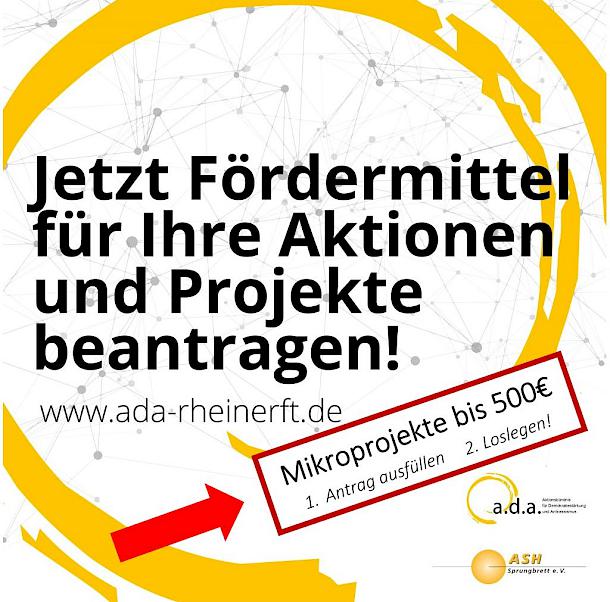 Mikroprojekt bis 500€
