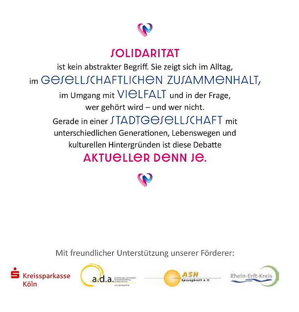 Solidarität in Zeiten der Vielfalt